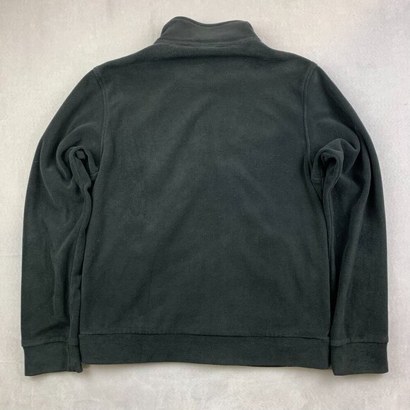 Lacoste Men Sweater Jacket 4 / Medium Black Full Zip Long Sleeve Pockets Thermal - Picture 9 of 9